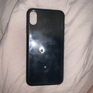 Black loopy iPhone XS Max phone case
